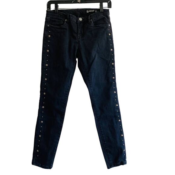 Blank NYC black studded skinny jeans 26 - Picture 1 of 6